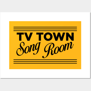 TV Town Song Room Posters and Art